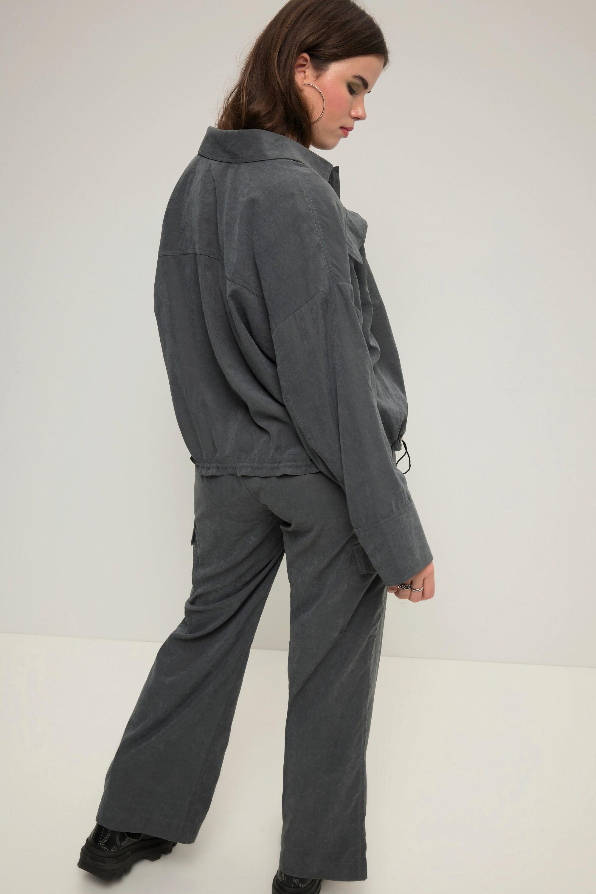 Studio Untold Oversized Cargo Hemdjacke  