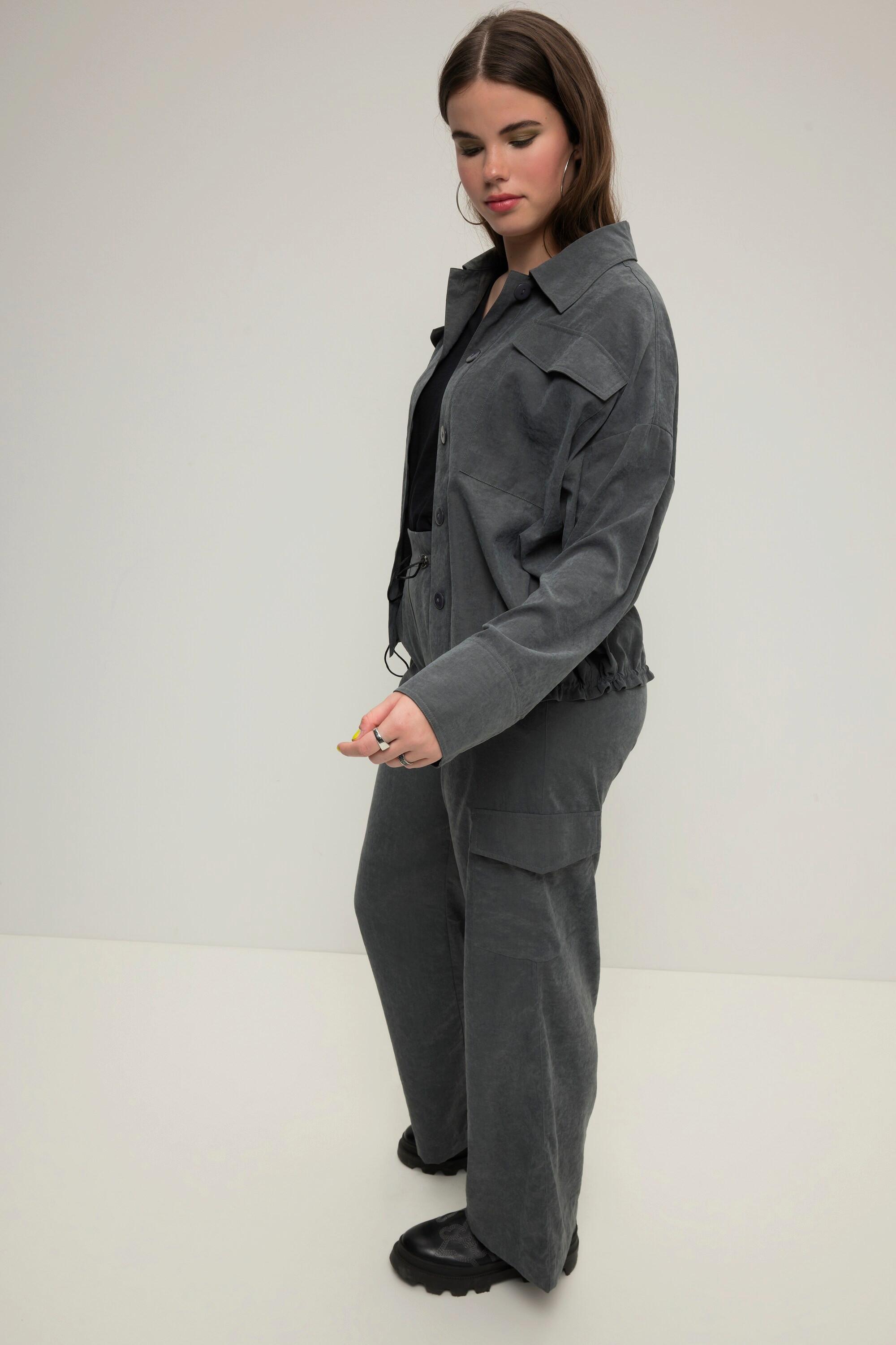 Studio Untold Oversized Cargo Hemdjacke  