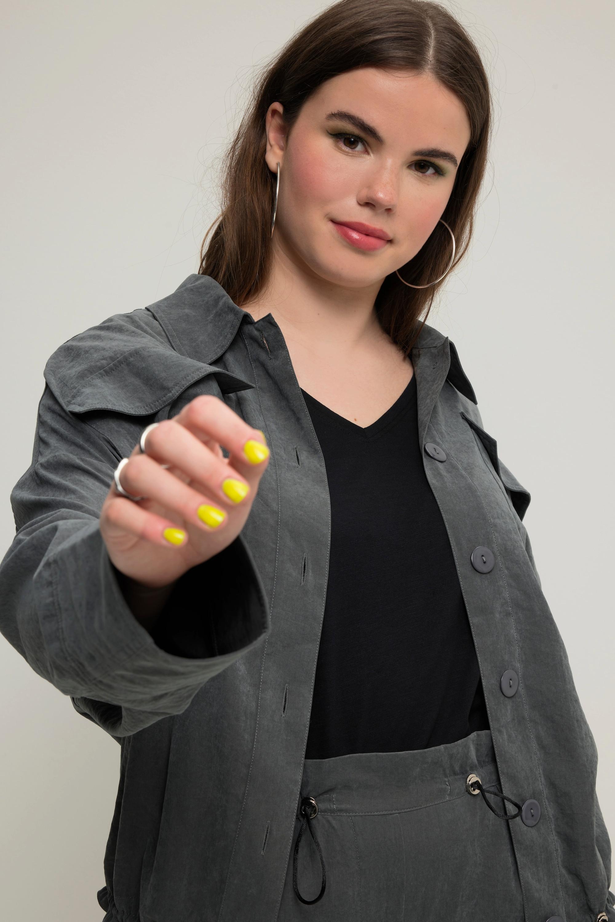 Studio Untold Oversized Cargo Hemdjacke  