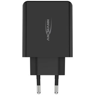 ANSMANN  Home Charger 254PD USB-Ladegerät 65 W Steckdose Anzahl Ausgänge: 2 x USB, USB-C® Buchse 