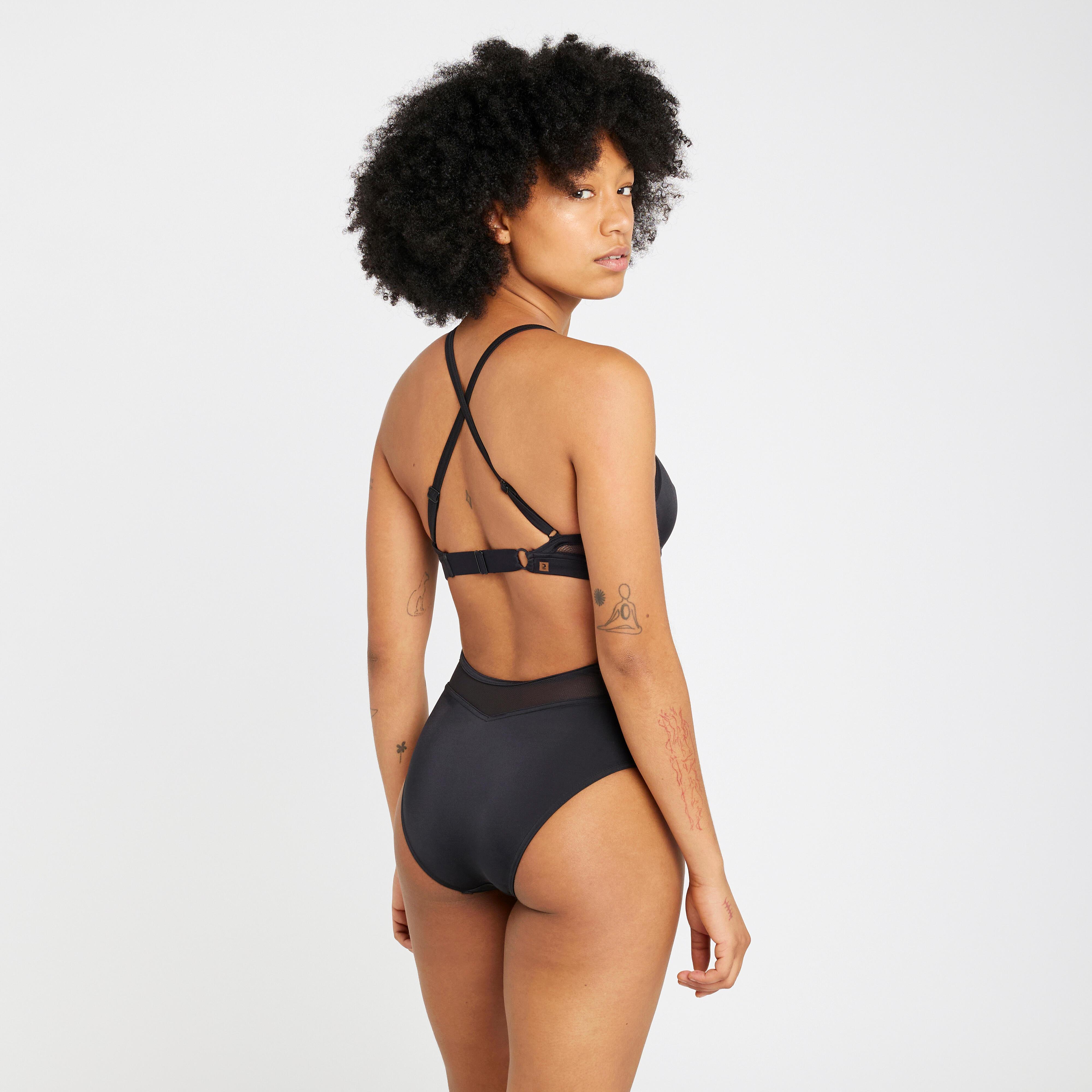 OLAIAN Elise Maillot de bain Col Halter  