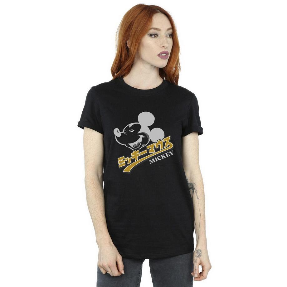 Disney Mickey Mouse T-Shirt Logo Japonais  
