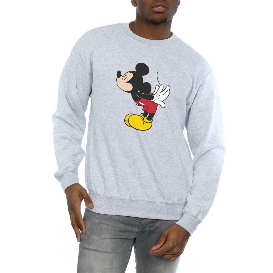 Disney Mickey Mouse Sweatshirt Col Rond  