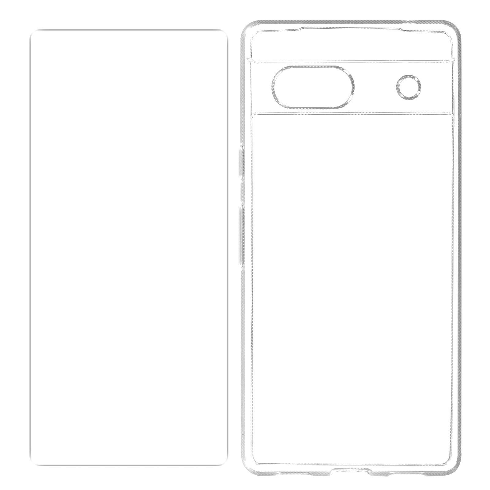 Avizar  Coque + Verre Trempé Google Pixel 7a 