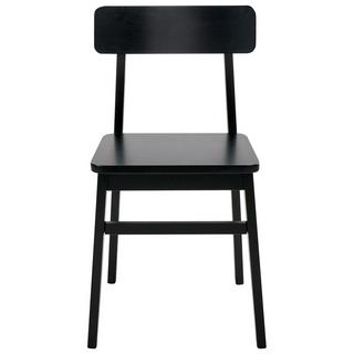 Beliani Set di 2 sedie da pranzo en Legno di caucciù Classico GORRE  