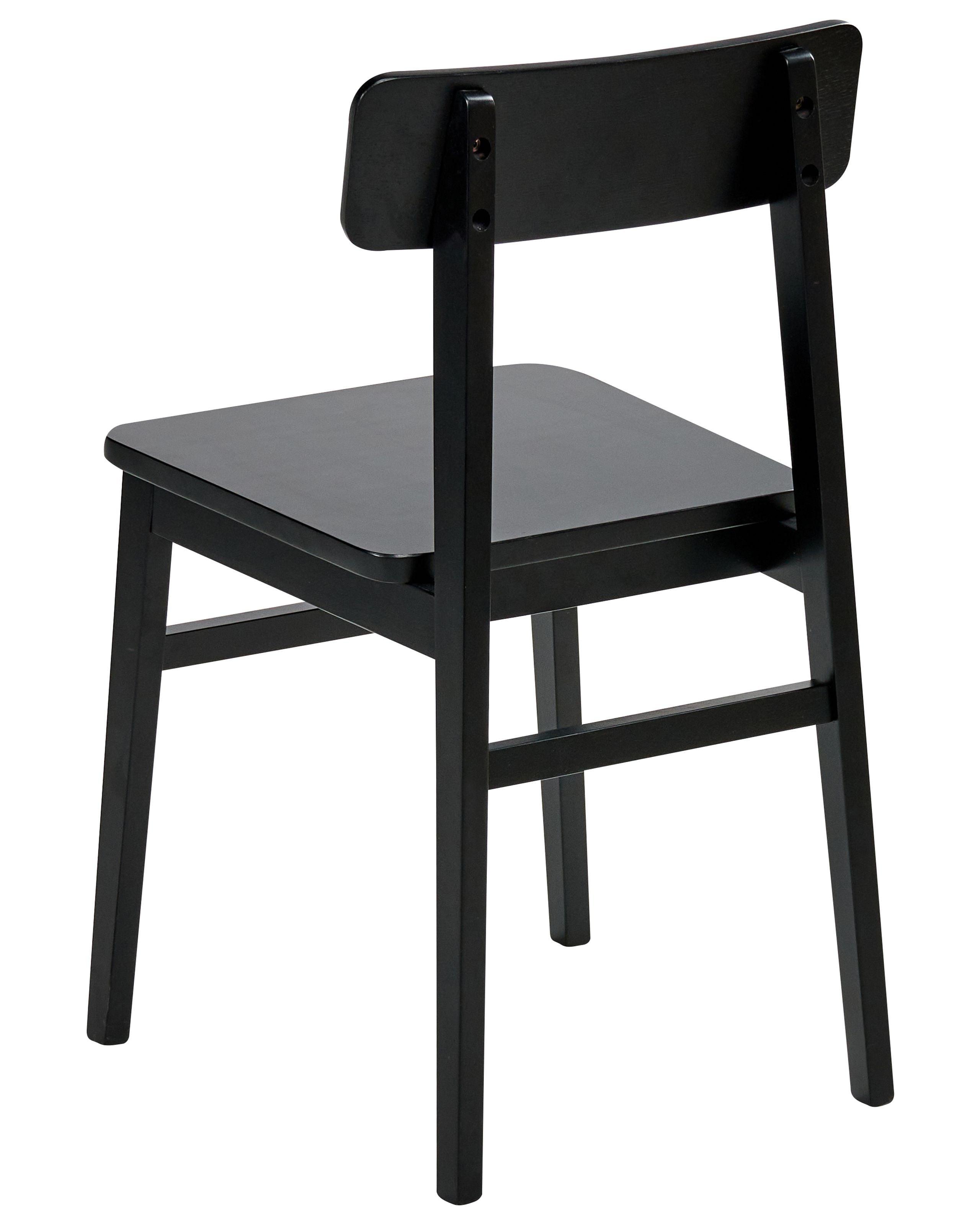 Beliani Set di 2 sedie da pranzo en Legno di caucciù Classico GORRE  