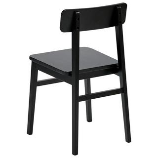 Beliani Set di 2 sedie da pranzo en Legno di caucciù Classico GORRE  