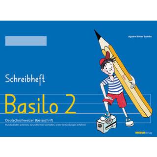 Basilo 2 - Schreibheft Bieder Boerlin, Agathe; Bromundt, Corinne (Illustrationen) Gebundene Ausgabe 