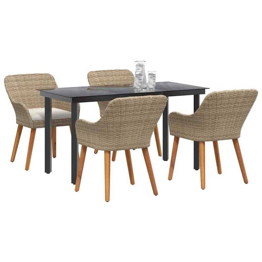 VidaXL Gartenmöbel set poly-rattan  