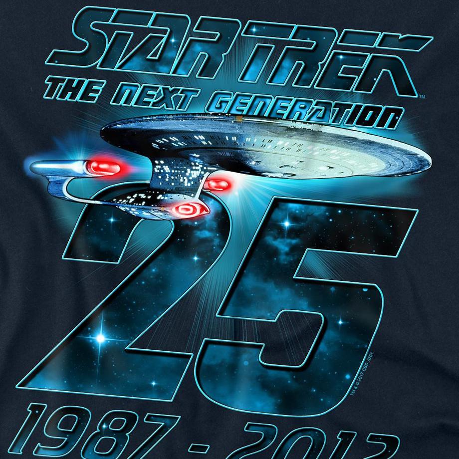 Star Trek Enterprise 25 T-Shirt Maniche Lunghe  