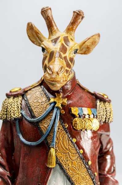 KARE Design Deko Figur Sir Giraffe Standing  
