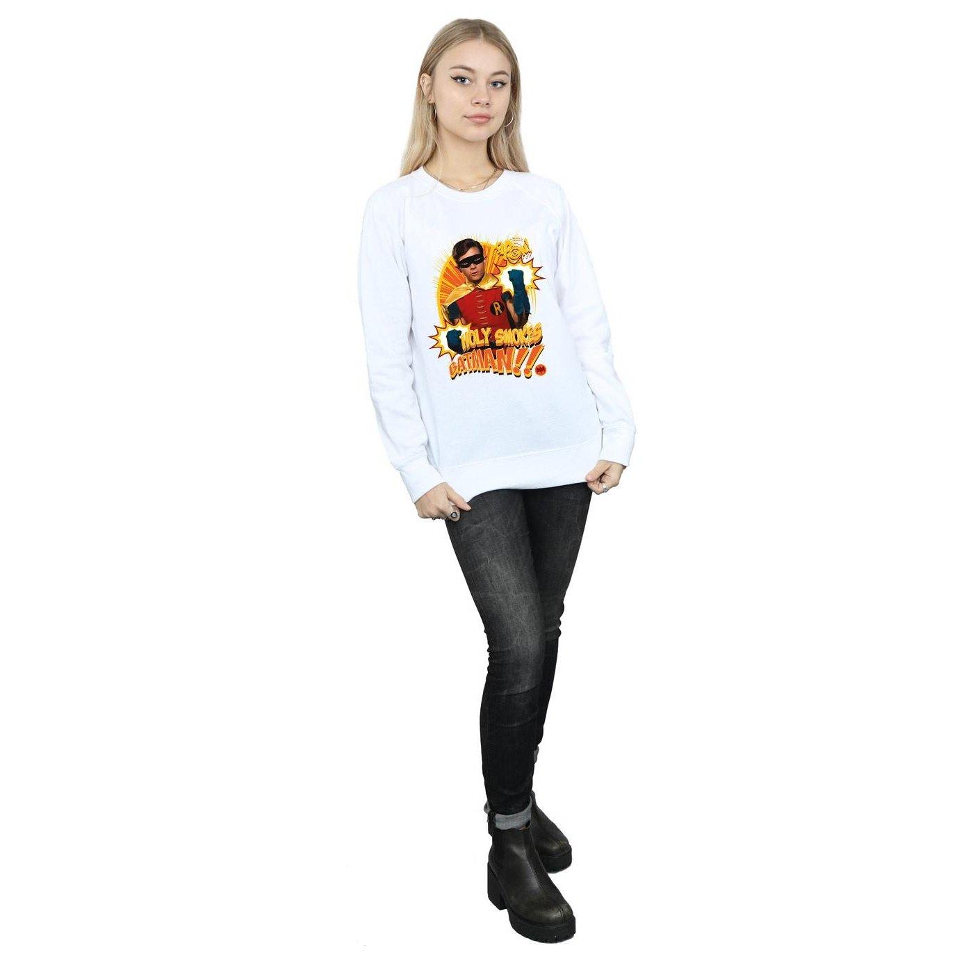 DC COMICS  Batman TV Series Holy Smokes Sweatshirt 