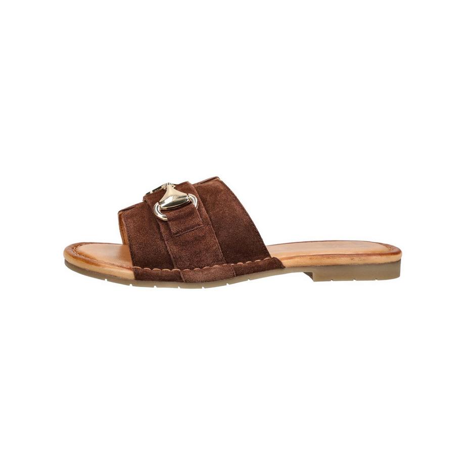 ara Pantofole con elemento metallico decorativo  