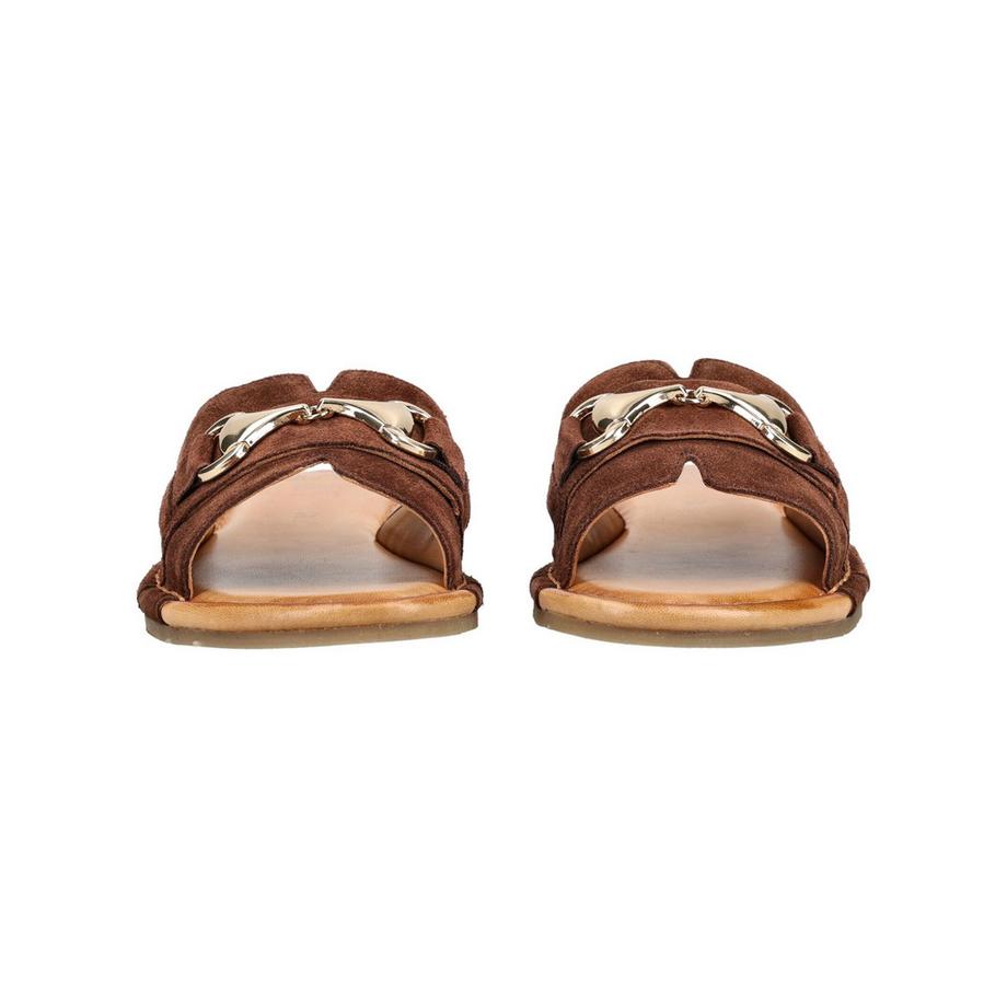 ara Pantofole con elemento metallico decorativo  