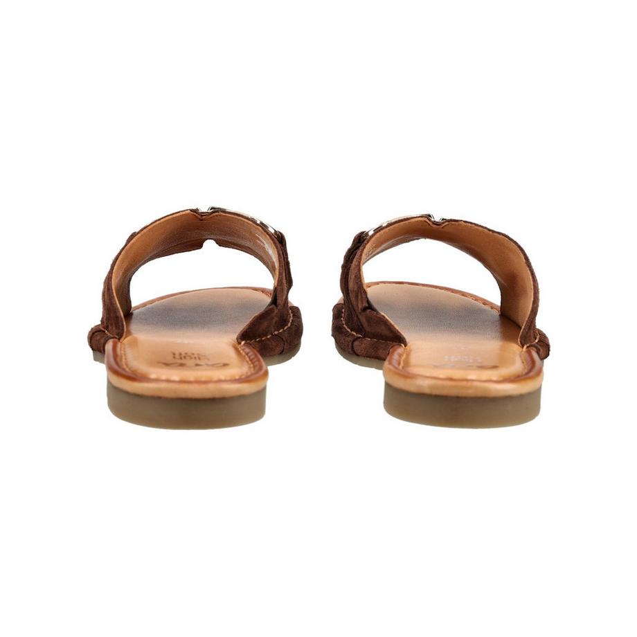 ara Pantofole con elemento metallico decorativo  