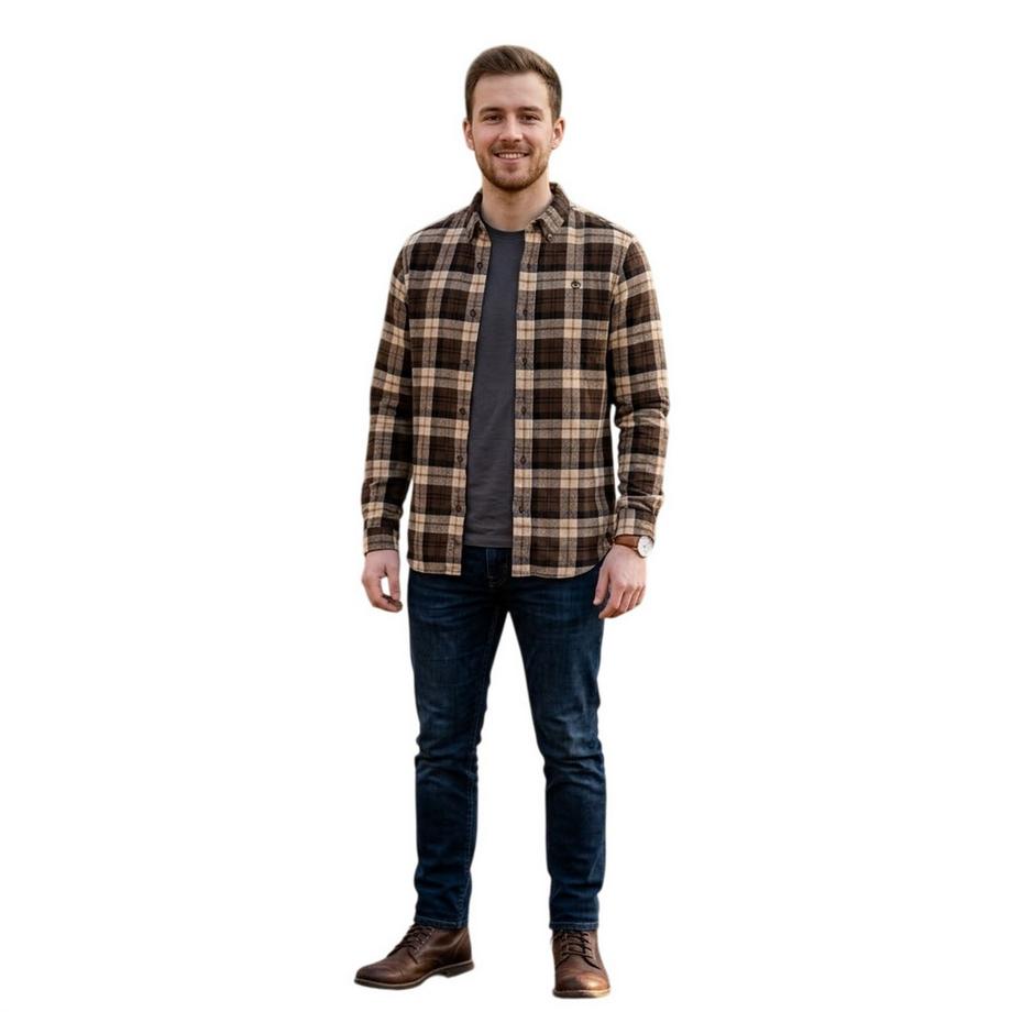 Timberland  Chemise À Boutons Décontracté Motiftyle À Carreaux 