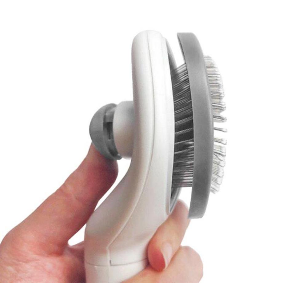 eStore  Brosse pour animaux de compagnie - Gris 