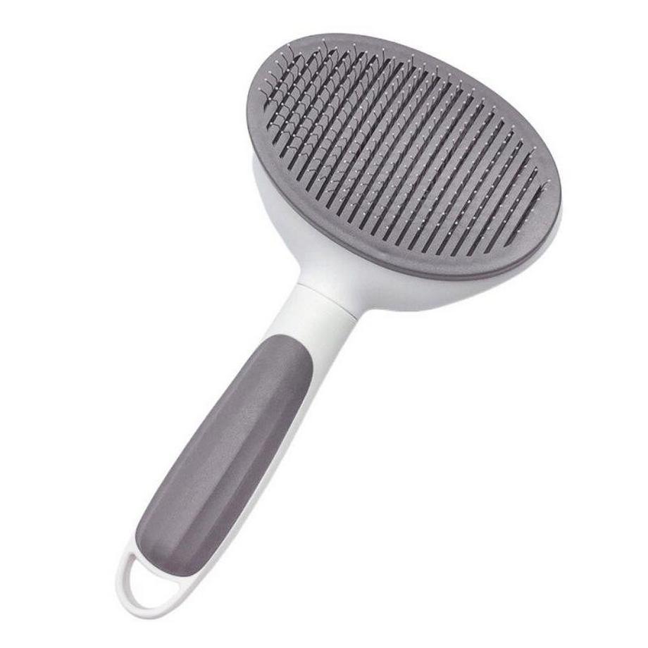 eStore  Brosse pour animaux de compagnie - Gris 