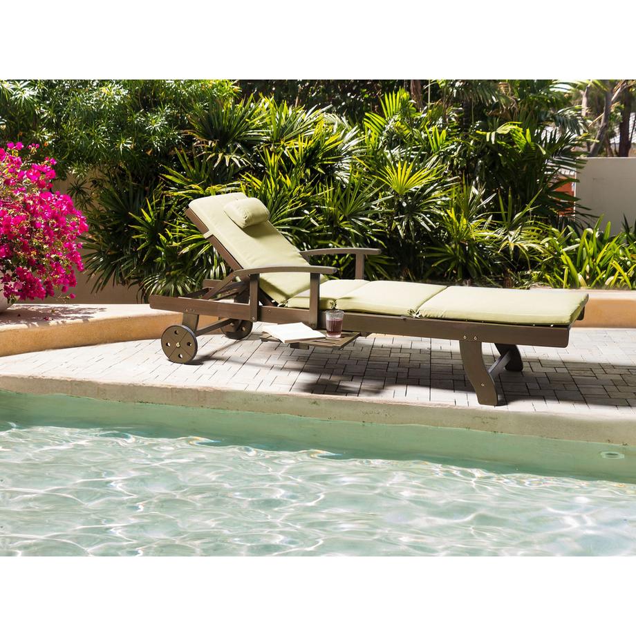 Beliani Liegenauflage aus Polyester Skandinavisch TOSCANA/JAVA/AMANTEA PREMIUM  