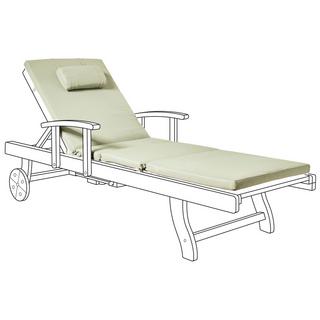 Beliani Cuscino per sdraio en Poliestere Scandinavo TOSCANA/JAVA/AMANTEA PREMIUM  