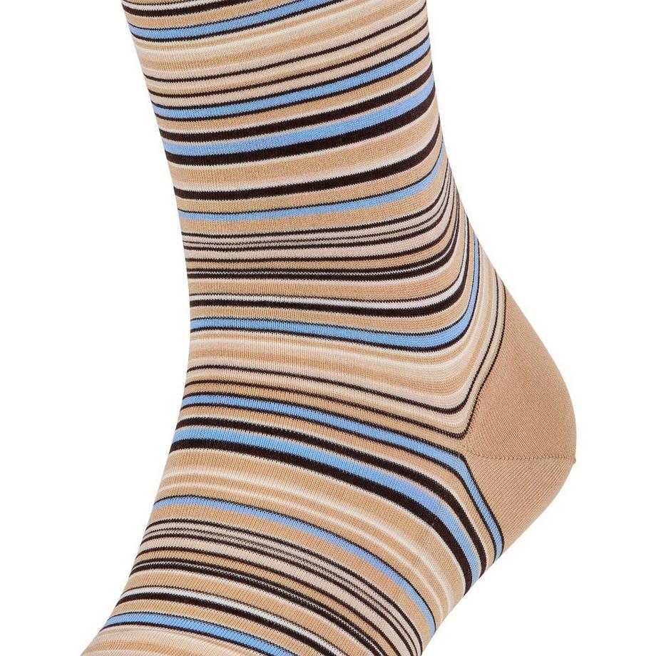 FALKE Microblock Gestreifte Socken  