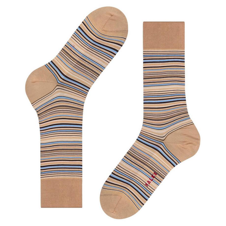 FALKE Microblock Gestreifte Socken  