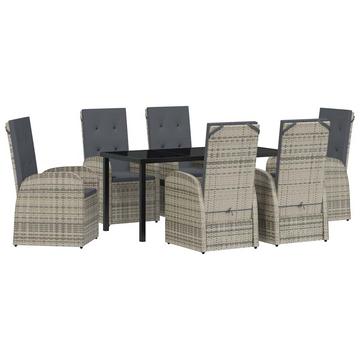 Ensemble de meubles de patio poly rattan