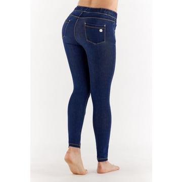 N.O.W.® Pants mit mittlerem Taillenbund aus Tencel-Denim mit Rissen