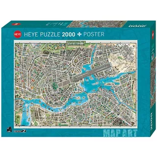 Heye  Puzzle City of Pop (2000Teile) 