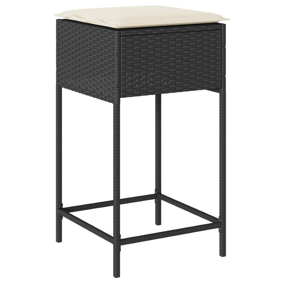 VidaXL set bar da giardino Polirattan  