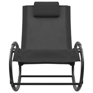 VidaXL Chaise longue tissu  