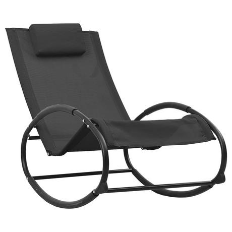 VidaXL Chaise longue tissu  