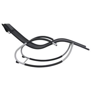 VidaXL Chaise longue tissu  