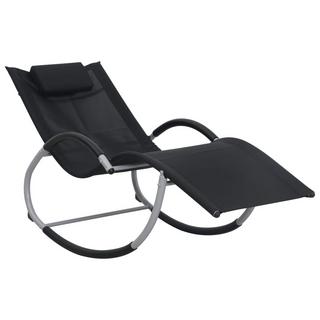 VidaXL Chaise longue tissu  