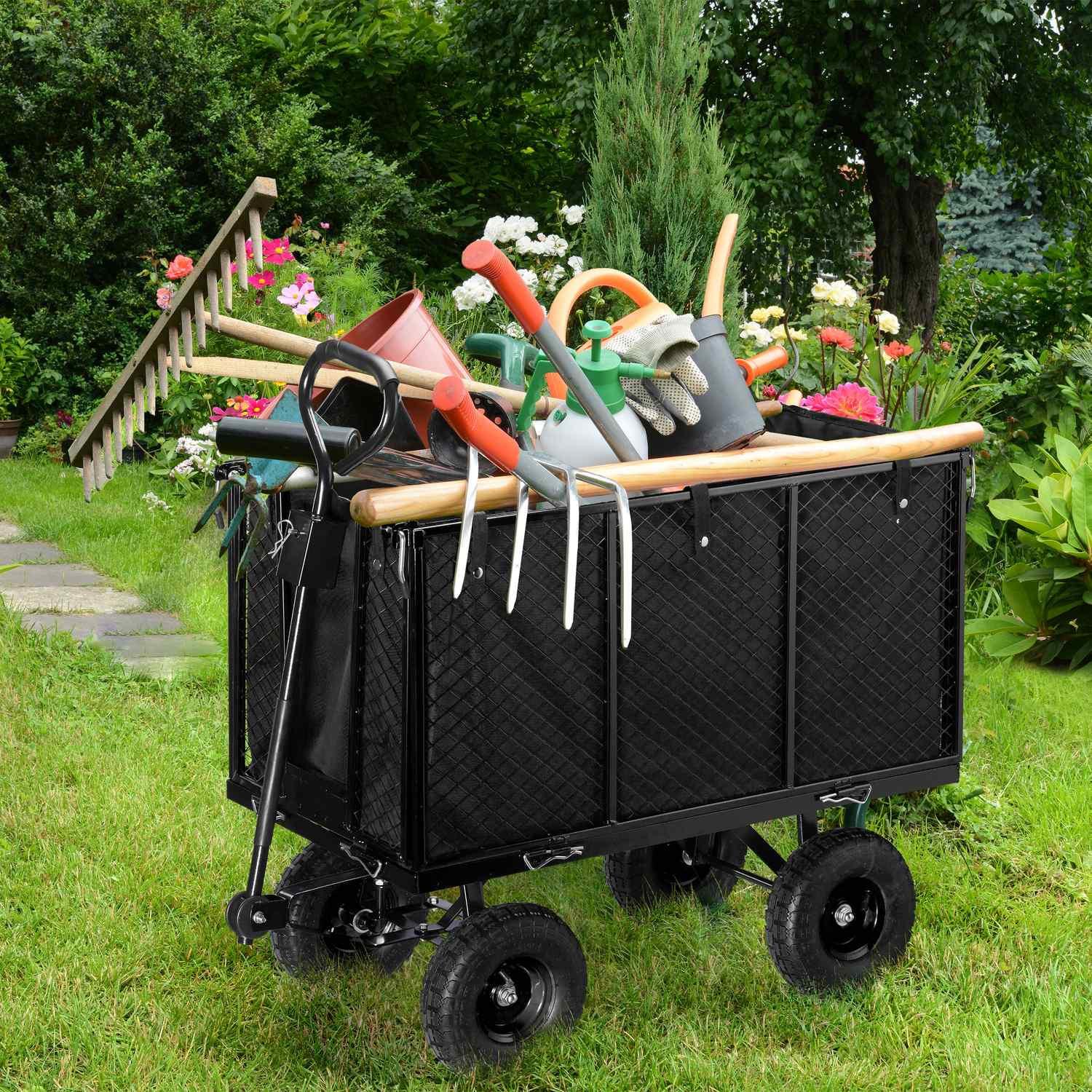 Northix  Hohe Schubkarre für den Garten 