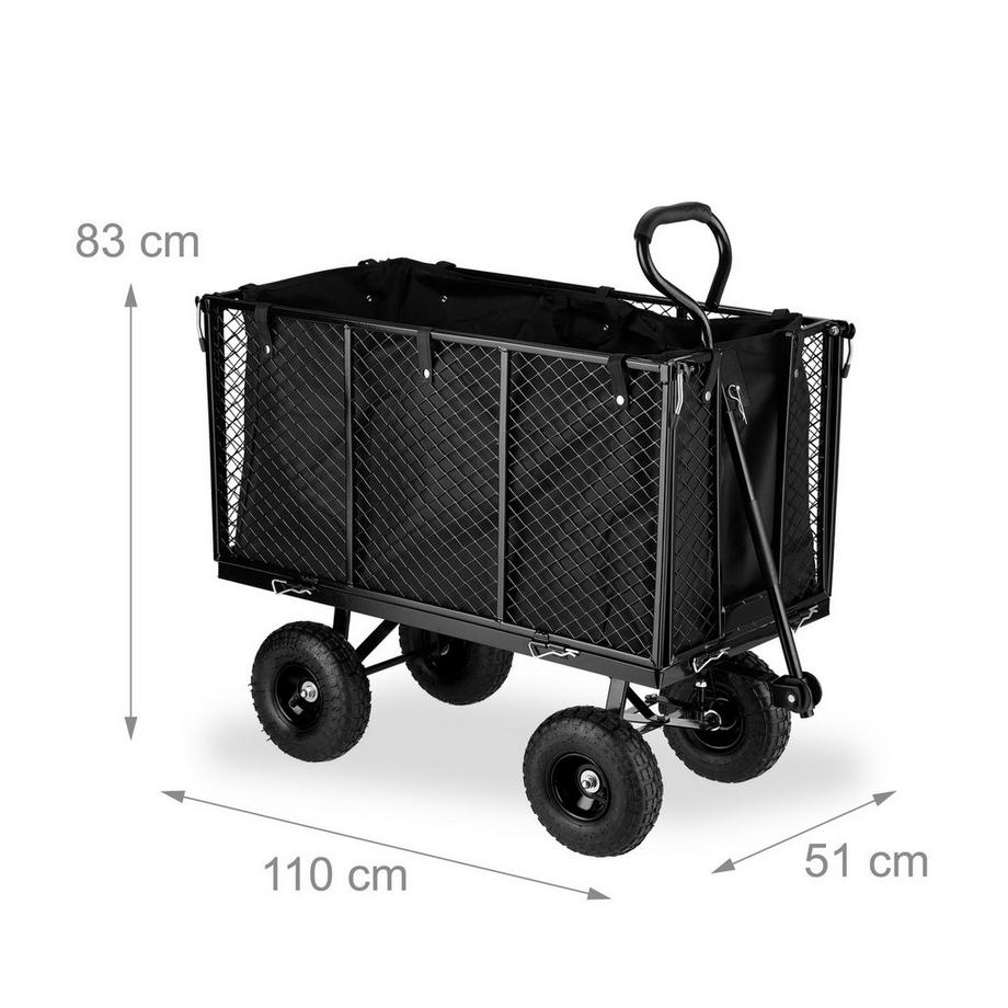 Northix  Brouette haute pour le jardin 
