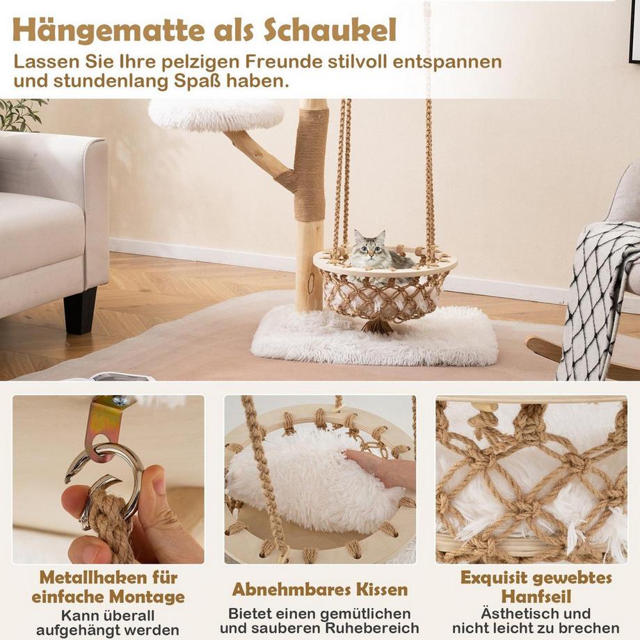 Northix  Tiragraffi con amaca e tiragraffi 