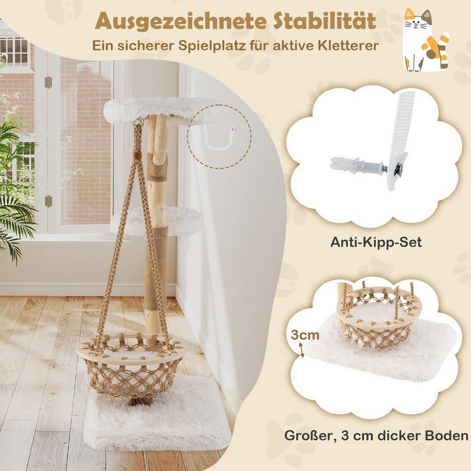 Northix  Tiragraffi con amaca e tiragraffi 