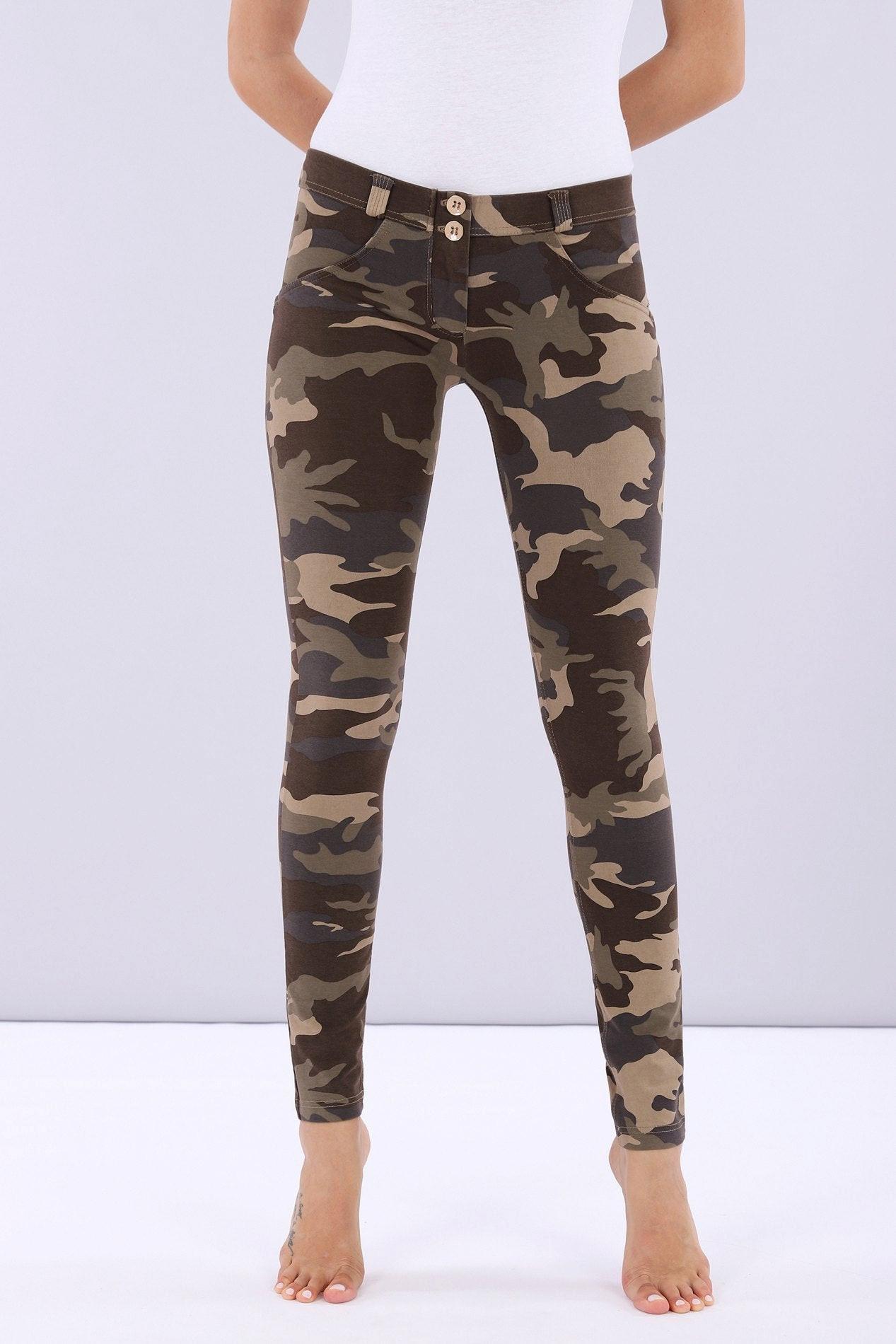 FREDDY WR.UP Shaping Skinny Hose Camouflage  