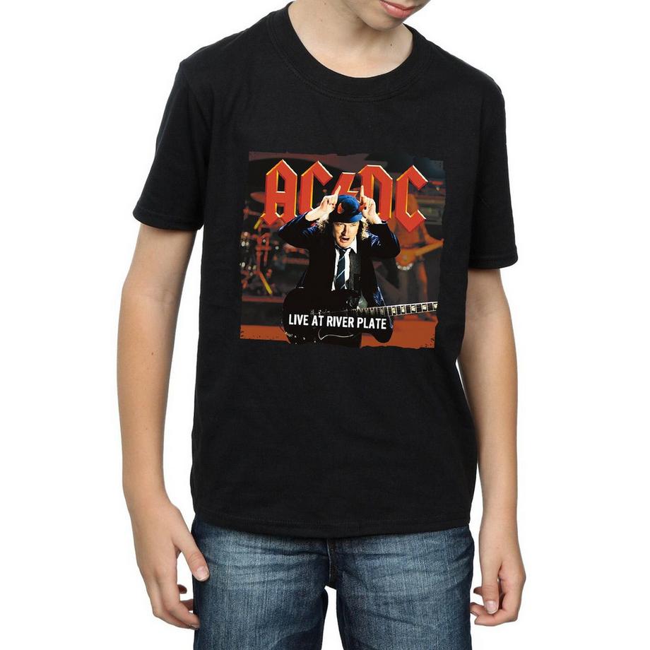 AC/DC  Tshirt LIVE AT RIVER PLATE COLUMBIA RECORDS 
