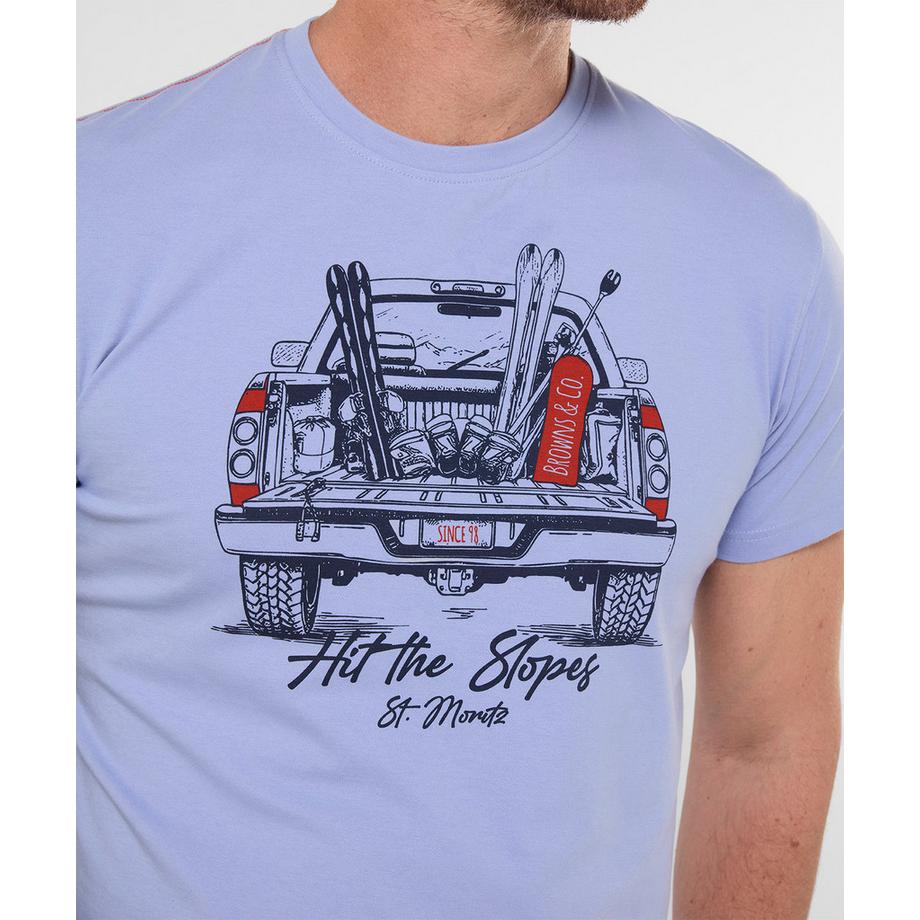 Joe Browns T-Shirt con Stampa Grafica Hit the Slopes  