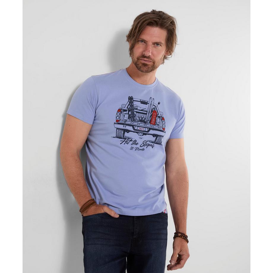 T-Shirt Ab auf die Piste