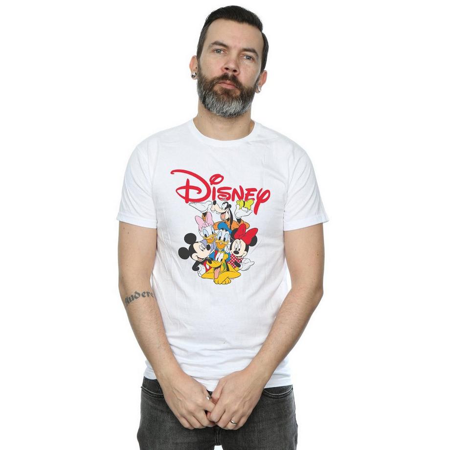 Disney Group Shot T-Shirt Stampata  