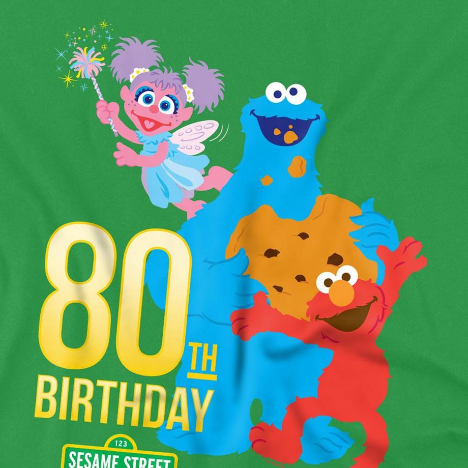 Sesame Street  Birthday T-Shirt, 80. 