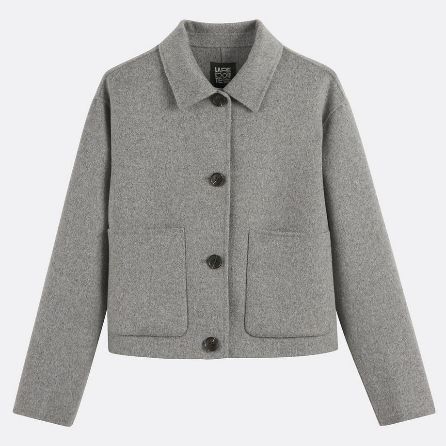 La Redoute Collections Kurze Jacke mit Knopfverschluss  
