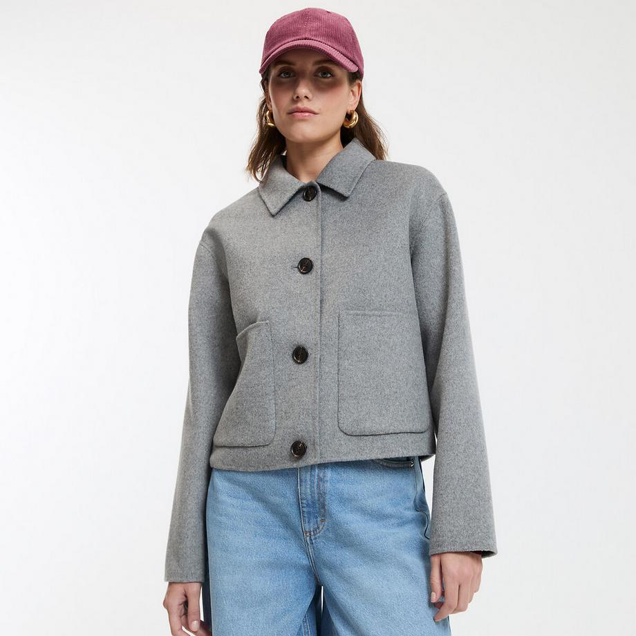 Jacke mit Knopfverschluss