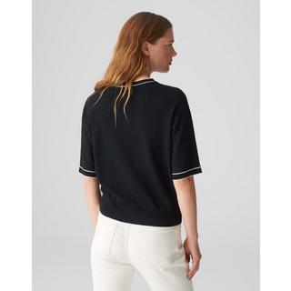 OPUS  Pull en maille fine Prepi Forme en O 