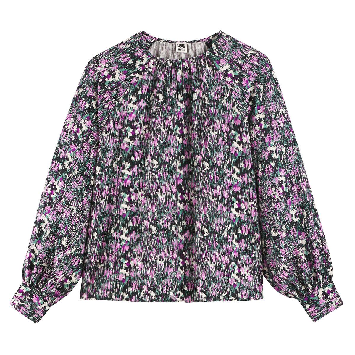 La Redoute Collections  Langärmelige Bluse mit Blumenmuster 