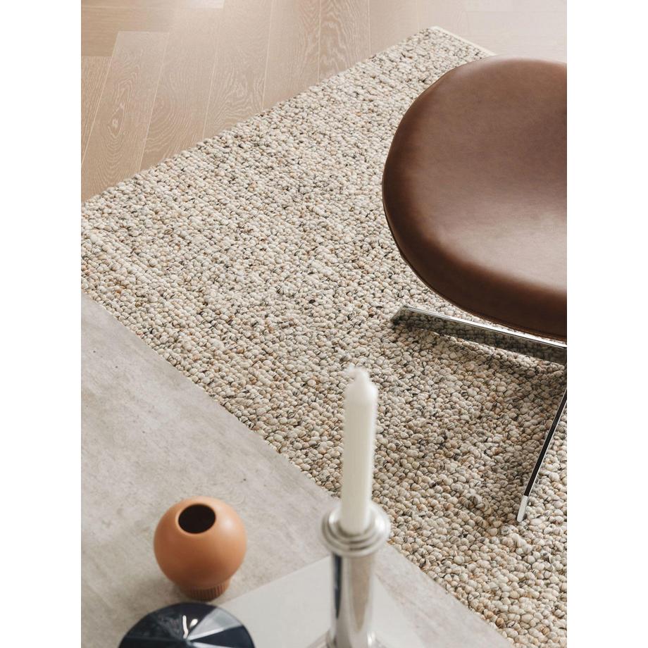 Benuta Tappeto di lana Patch Multicolor  