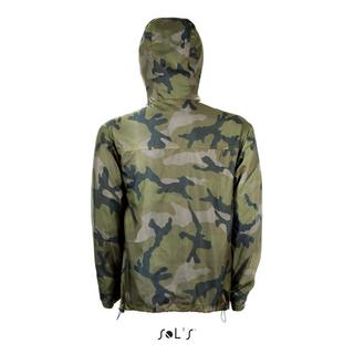 SOLS Skate Camo Windbreaker  